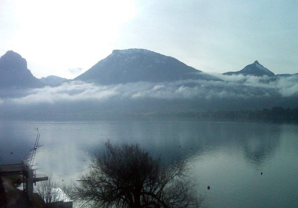 Blick auf den Wolfgangsee Hotel Cortisen