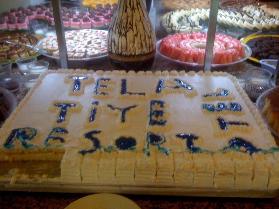 Kuchenbuffet Telatiye Resort