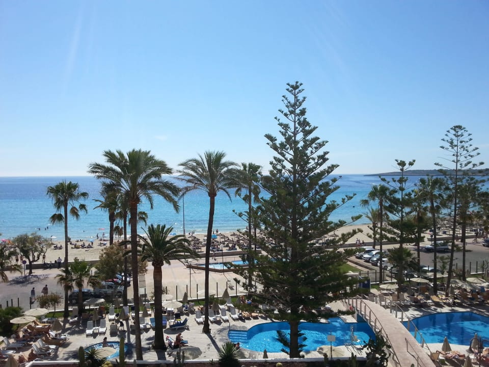 Blick von Zimmer 410 CM Playa del Moro