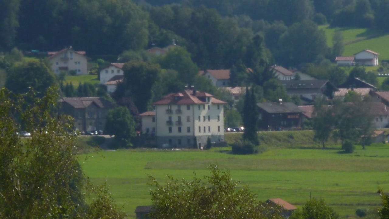 Blick von Norden Hotel Landgasthof Hacker