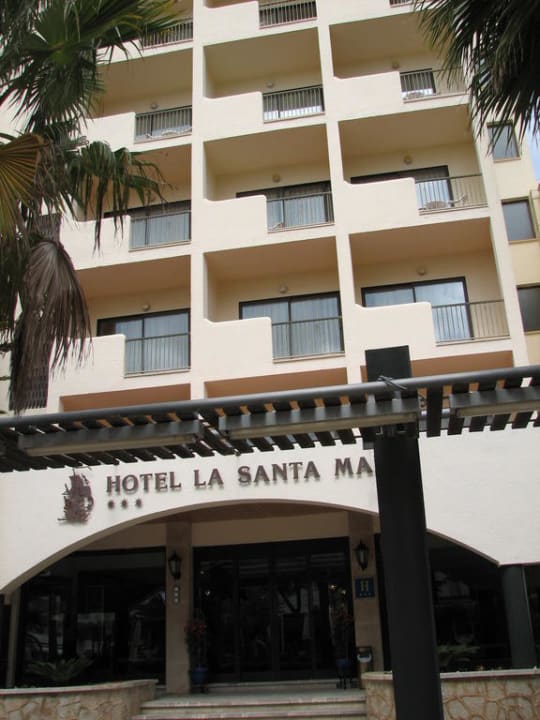 Eingang von der Fußgängerzone La Santa Maria Hotel