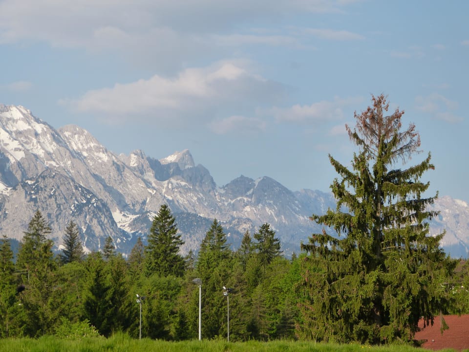 Berge wohin man sah Ferienwohnungen Alpenblick Tilly