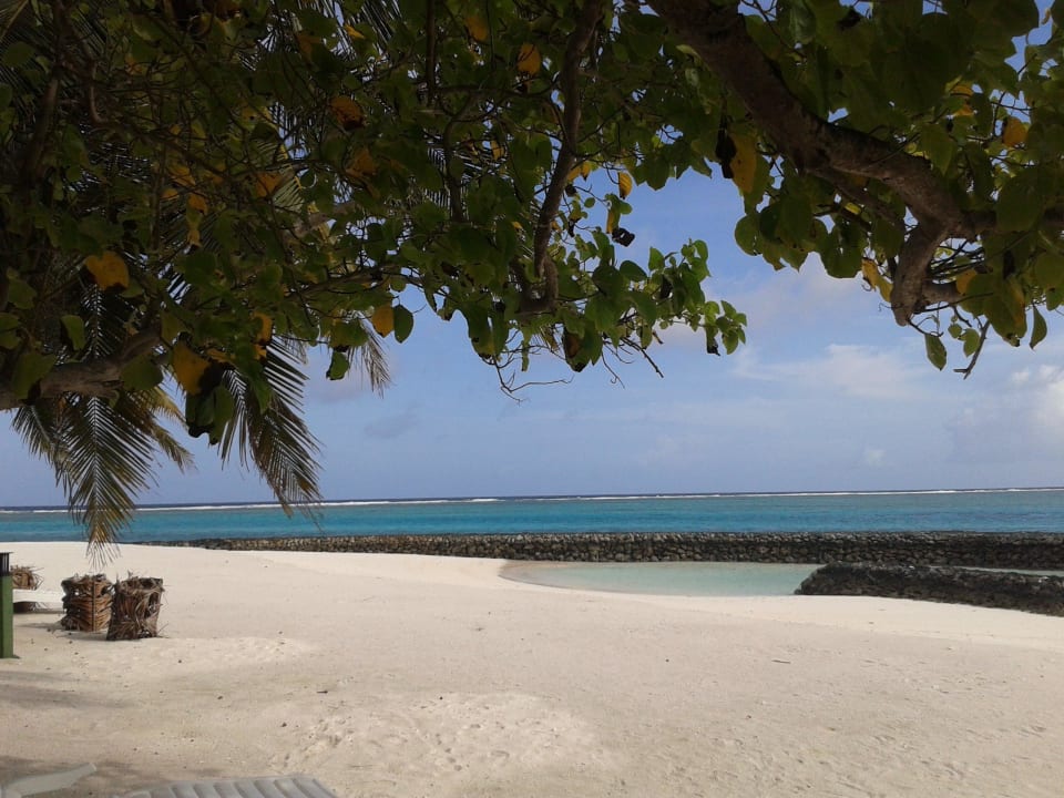 Hintere Strandseite Summer Island Maldives