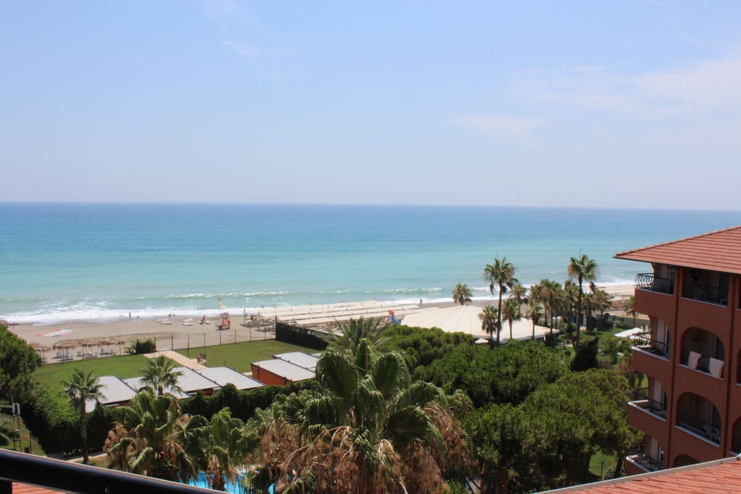 Ausblick Club Turtas Beach Hotel