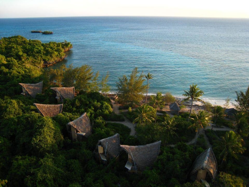 Blickauf Bandas Hotel Chumbe Island Lodge