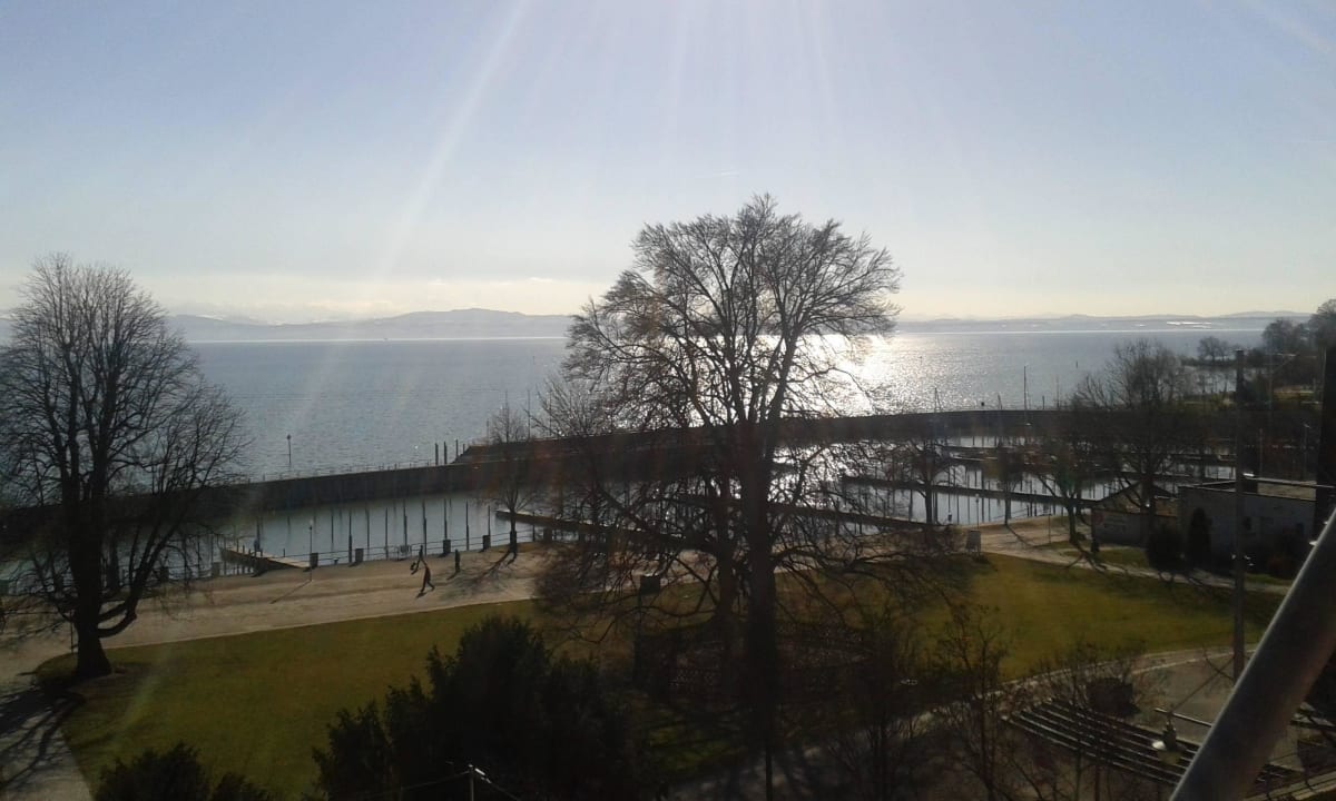Park am Ufer direkt vor Hotel SEEhotel Friedrichshafen