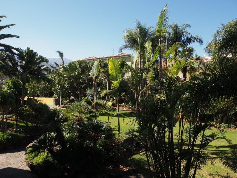 Garten (Westseite) Hotel Tigaiga
