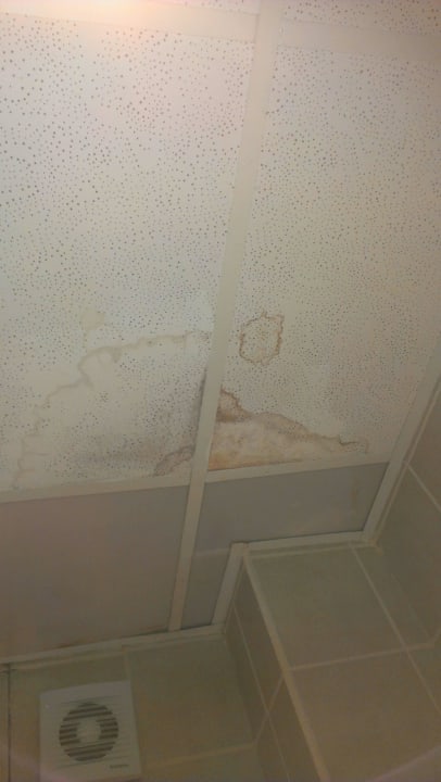 Wasserflecken an der Baddecke Kuban Resort & Aquapark