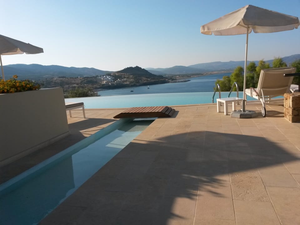 Ausblick Lindos Blu, Luxury Hotel & Suites - Adults only
