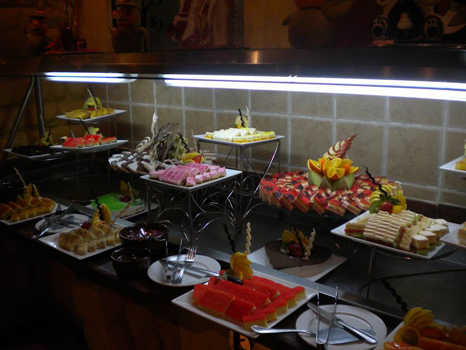 Nachspeisenbuffet Pickalbatros Alf Leila Wa Leila Resort - Neverland Hurghada