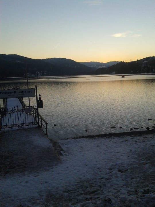 Abendstimmung Gästehaus Wald & See