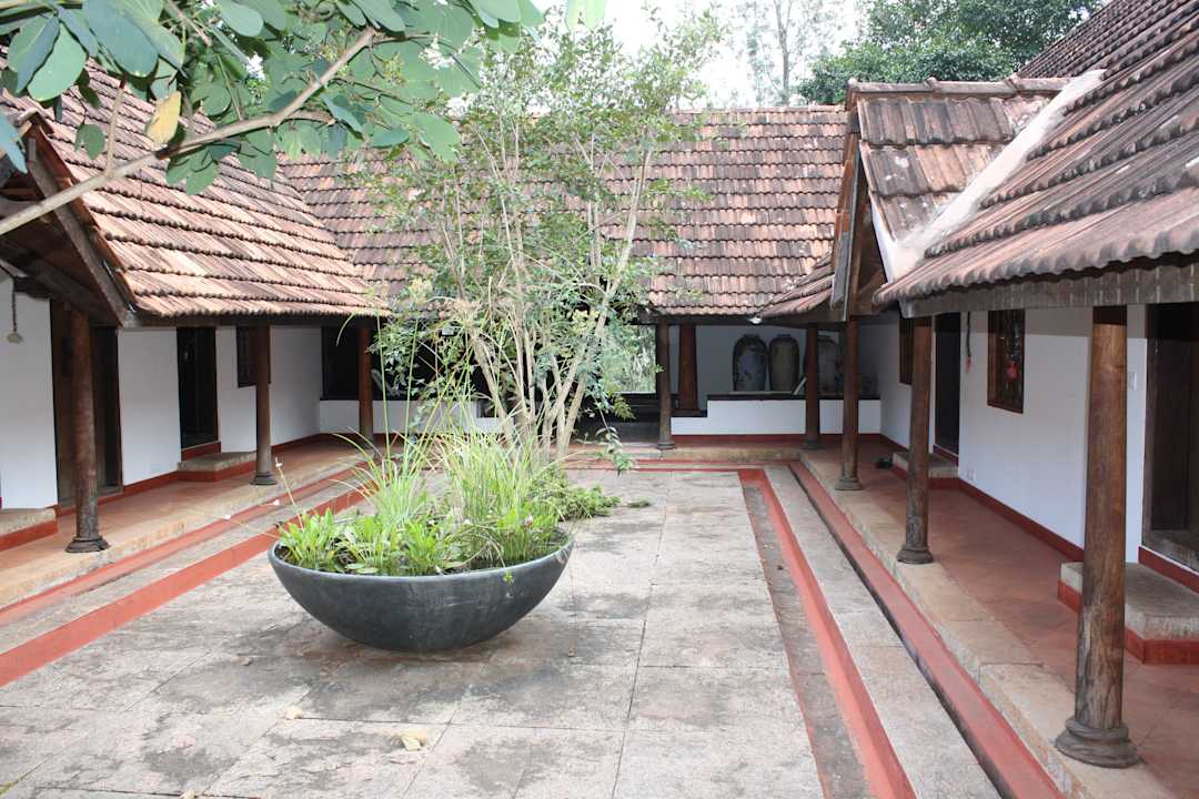 Innenhof Hotel Rajakkad Estate