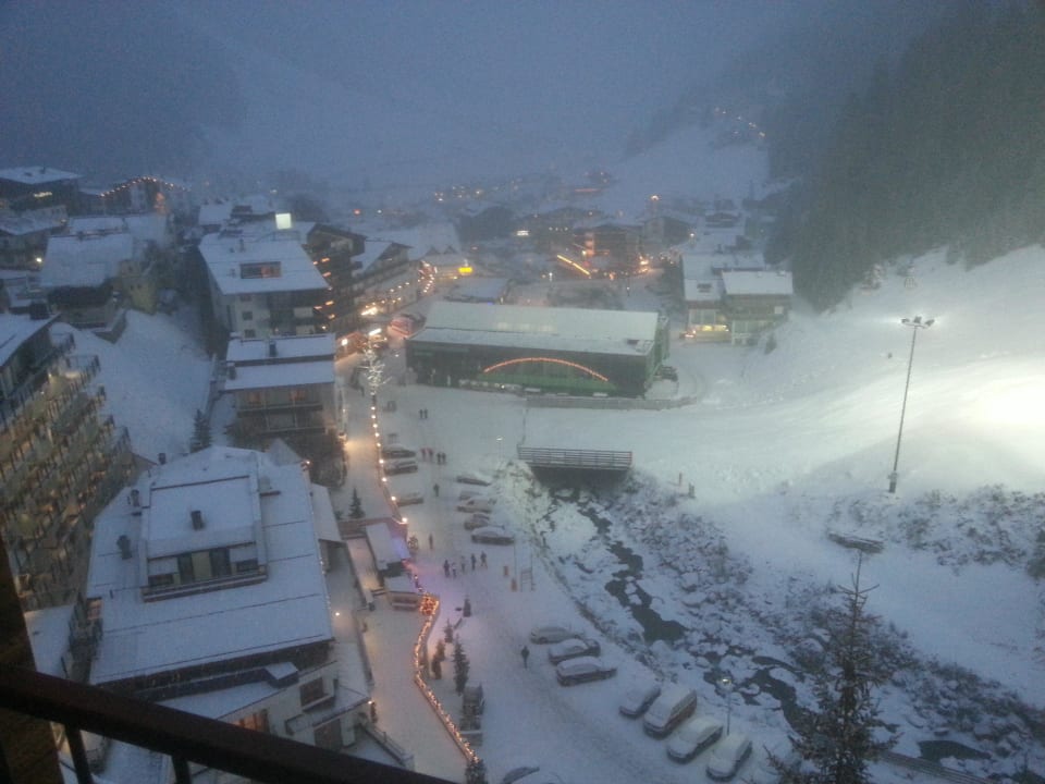 Ausblick vom tollen Balkon Hotel Garni Fimba