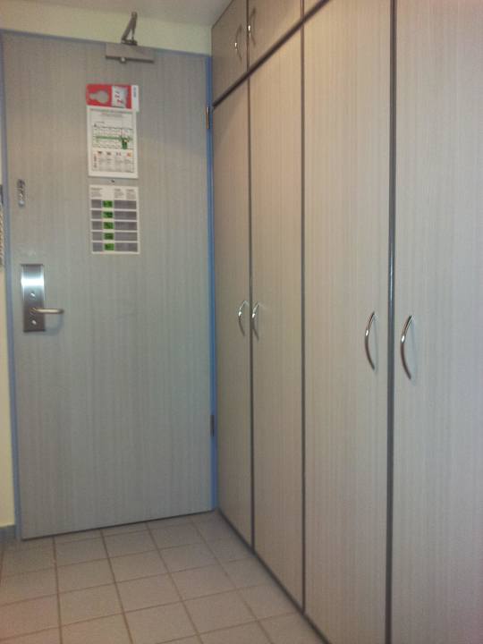 Flur im Hotelzimmer Park Inn by Radisson München Frankfurter Ring