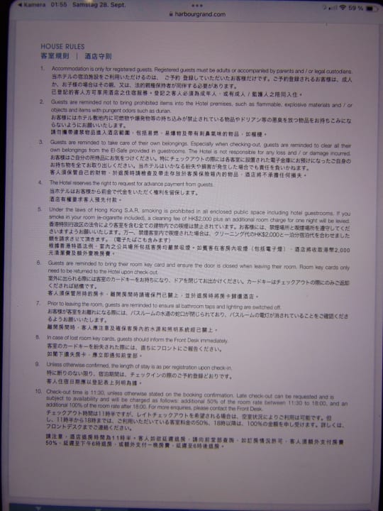 Sonstiges Harbour Grand Kowloon