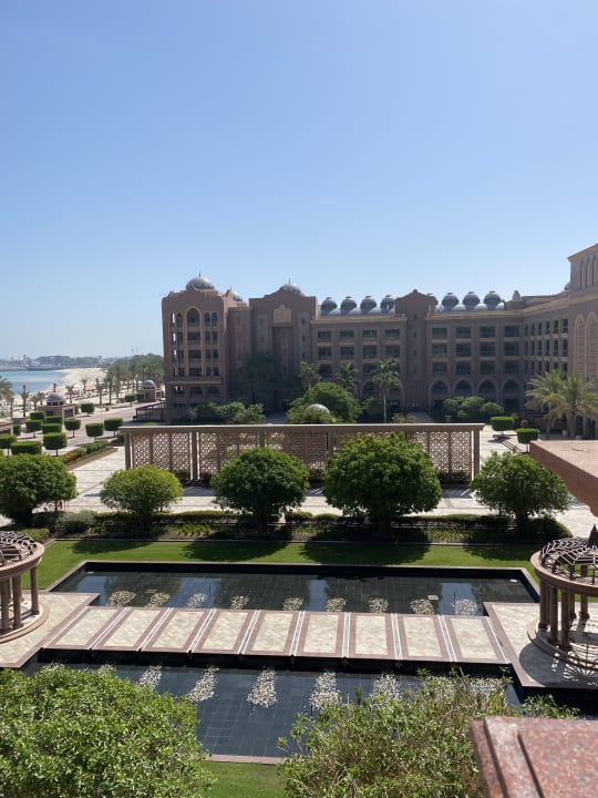 Ausblick Emirates Palace Mandarin Oriental