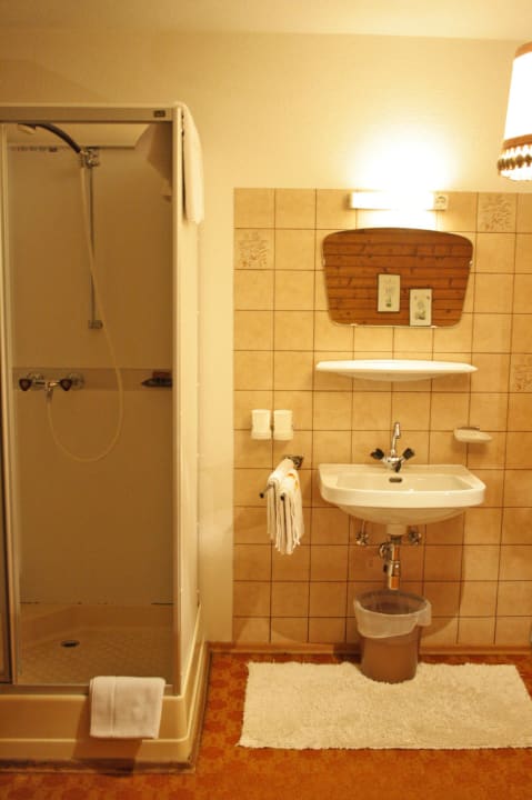 Badezimmer Gasthaus Pension Schön