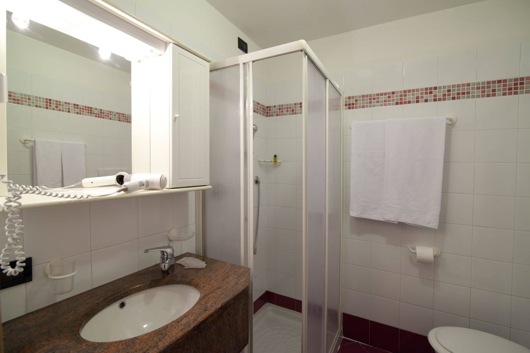Bagno degli appartamenti Aparthotel Majestic