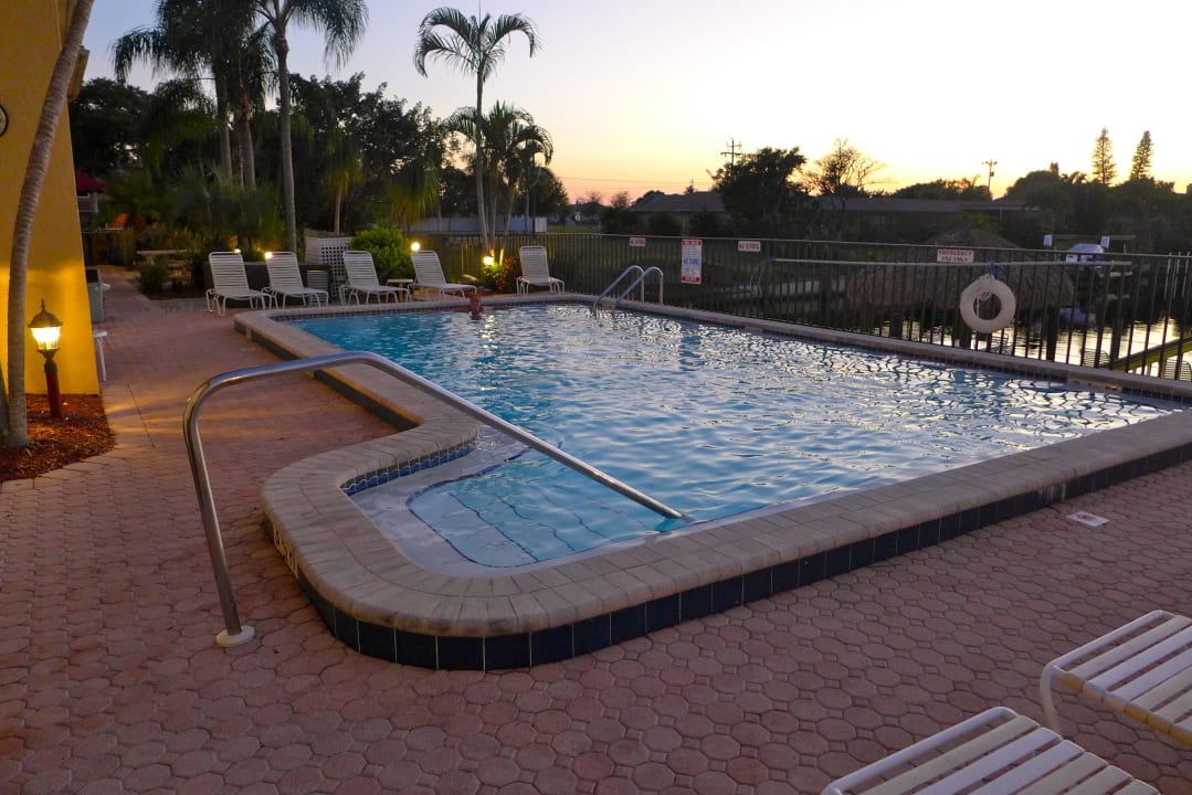 Blick von der Terrasse Casa Loma Motel on the Waterfront