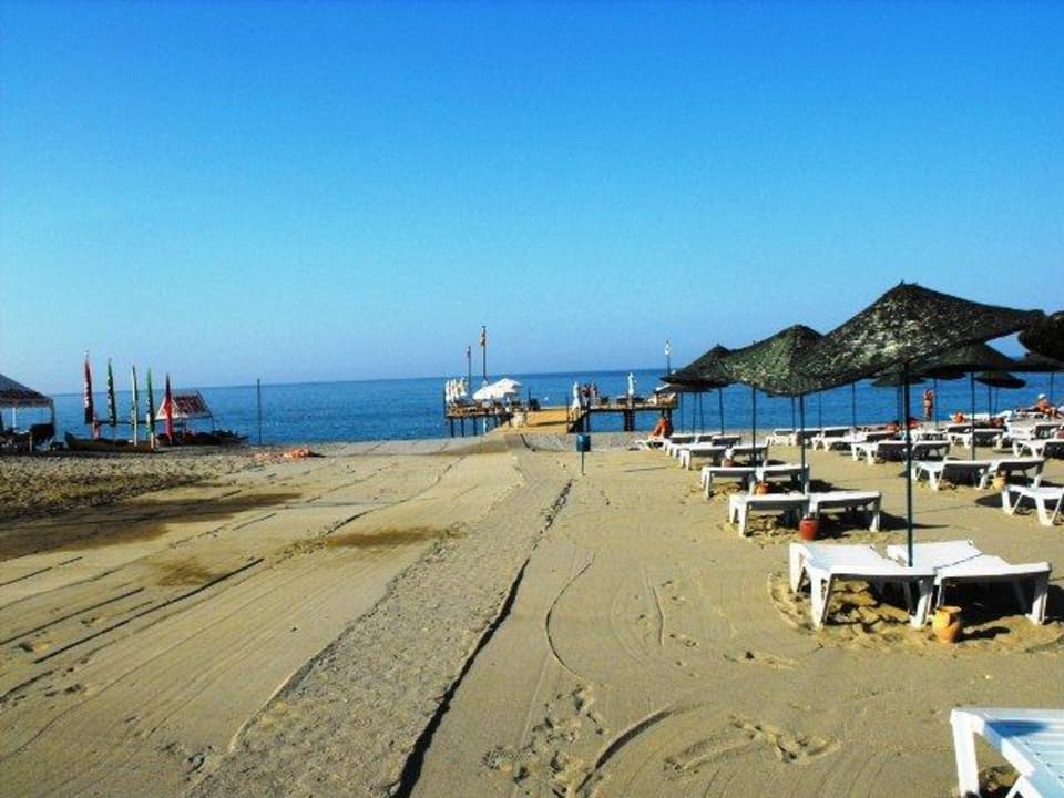 Strandabschnitt Kırbıyık Resort Hotel - Alanya
