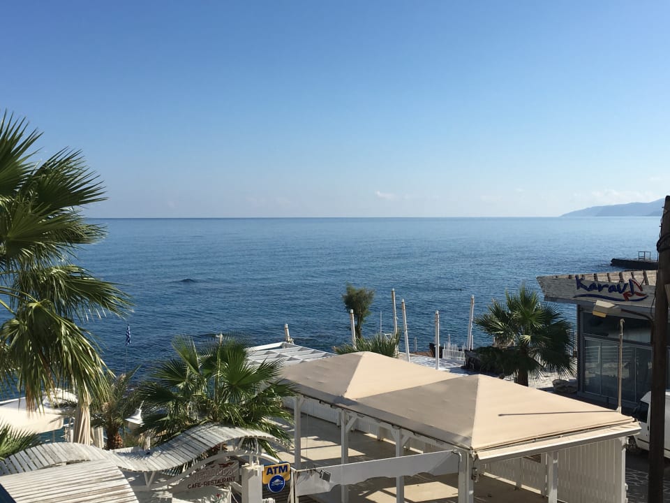 Ausblick Glaros Beach Hotel