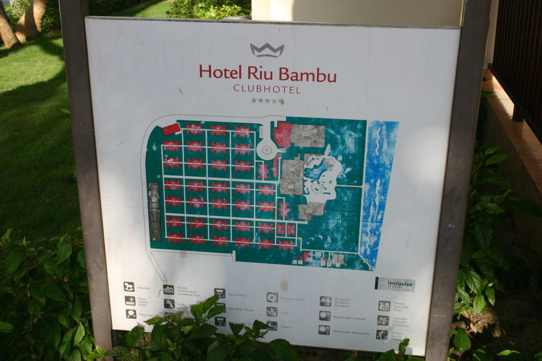 Infotafel Hotel Riu Bambu