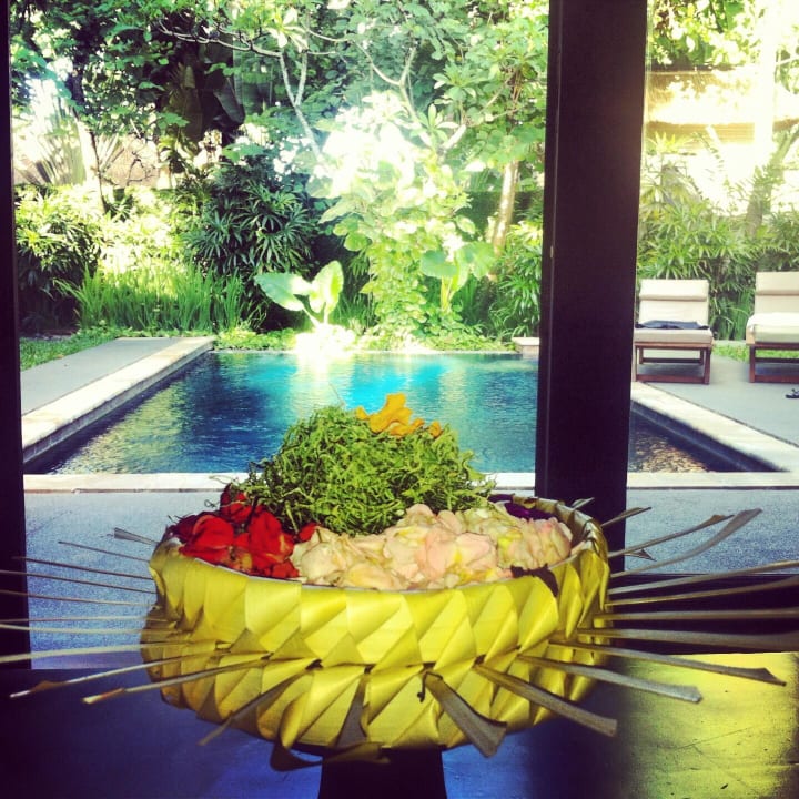 Blick aus dem Schlafzimmer  Kayumanis Sanur Private Villa & Spa