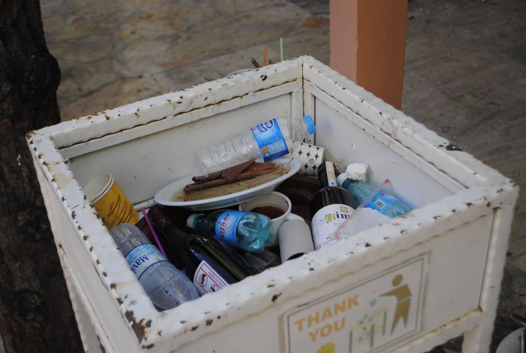 Das war vor unserem Zimmer Grand Yazici Club Marmaris Palace