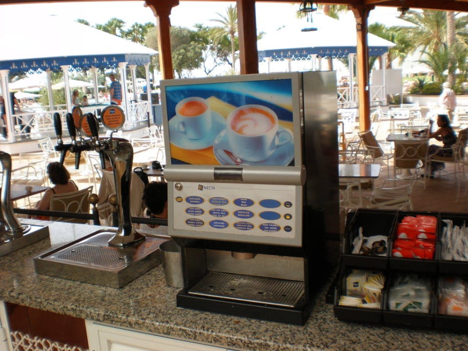 Kaffeeautomat ungenießbar Hotel Riu Paraiso Lanzarote