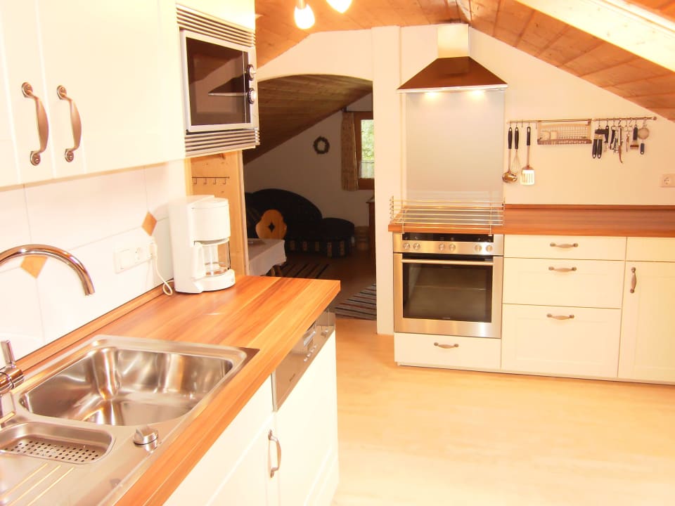 Ferienwhg. Vogelnesterl Küche Ferienhof Anton Streidl