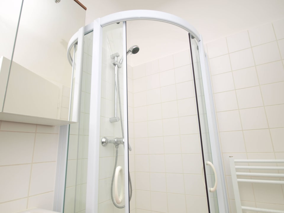 Dusche CheckVienna - Apartment Nordbahnstrasse