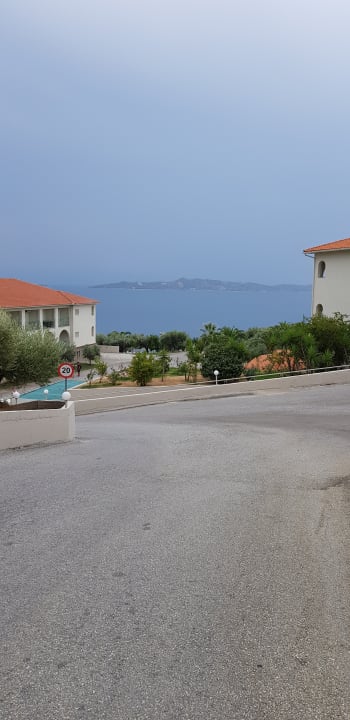 Ausblick Akrathos Beach Hotel