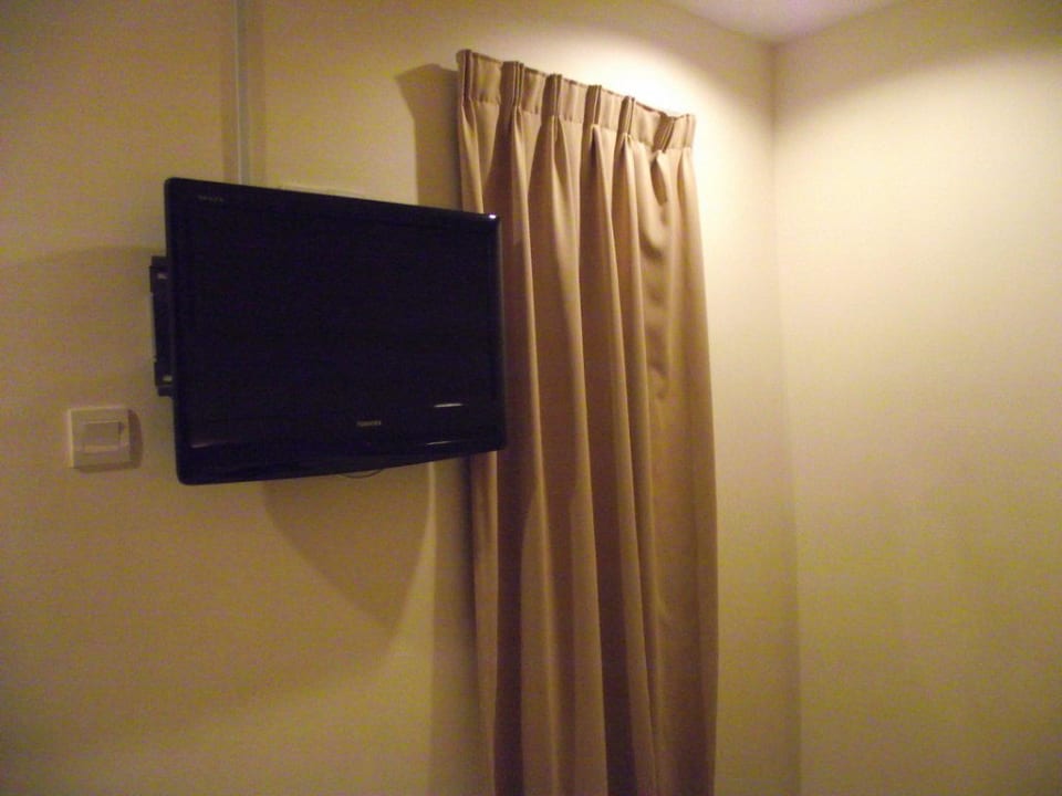 Der Vorhang lässt sich eigentlich nicht öffnen My Hotel @ Sentral