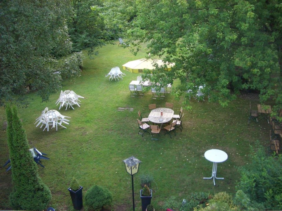 Schöner Garten! Hotel zur Post