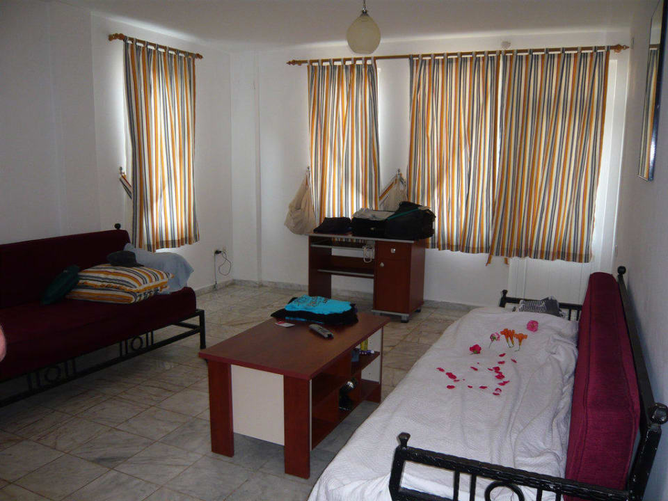 Wohn- und Schlafraum vom Familienzimmer Bora Bora Butik Hotel