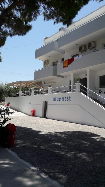 Außenansicht Blue Nest Kos