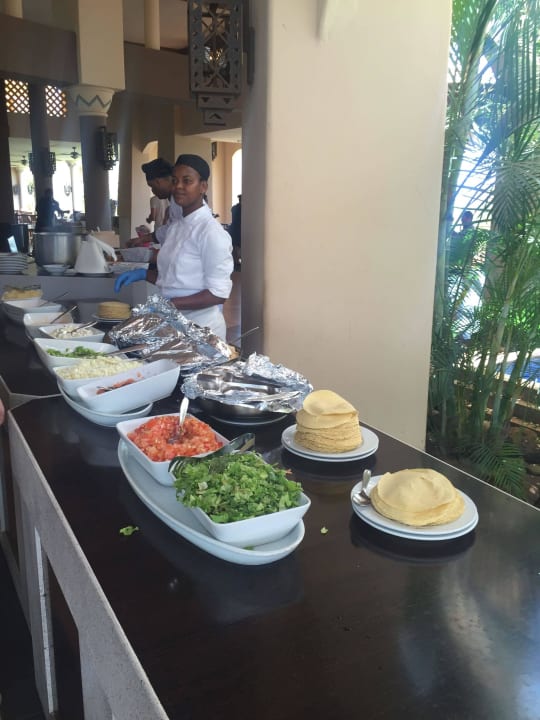 Leckere Tackos Im Pool Restaurant Hotel Riu Touareg