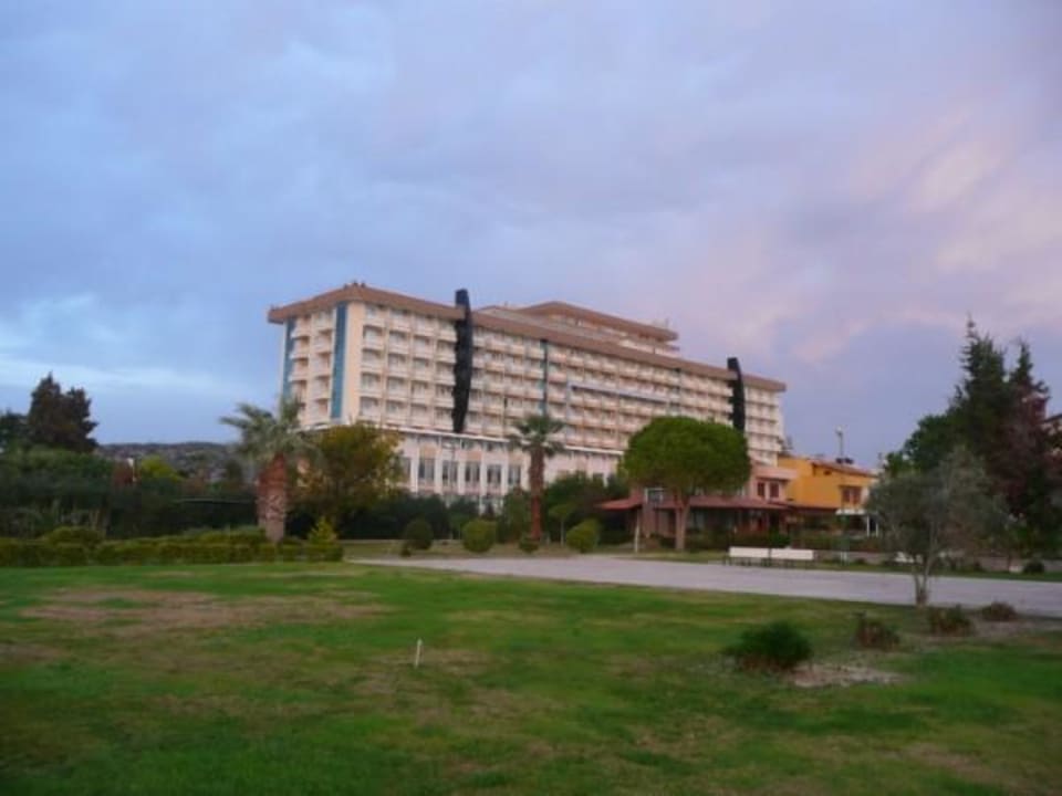 Hotel vom Strand aus Hotel Ephesia