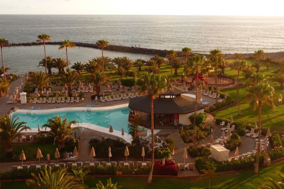 Ansicht bei Sonnenuntergang Hotel Riu Palace Tenerife