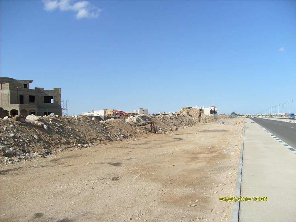 Blick auf das Hotel Tirana Aqua Park Resort