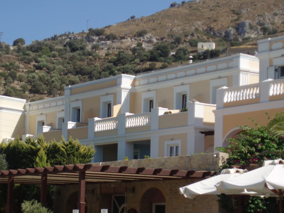 Das Hotel von außen Hotel Crithoni's Paradise