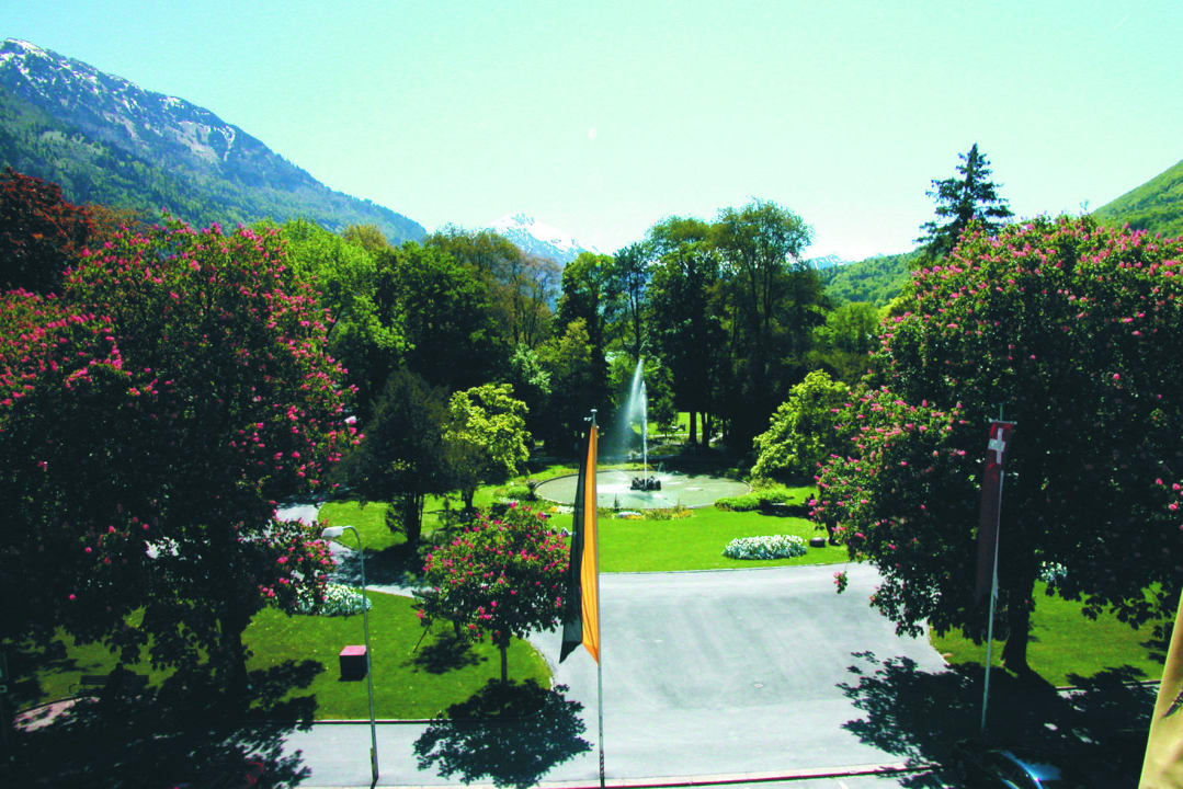 Aussicht Süden Sommer Hotel Glarnerhof