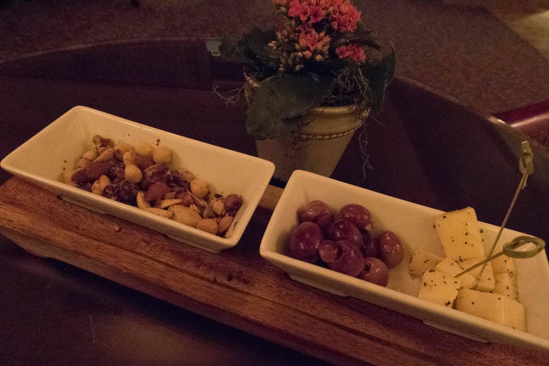 Knabberzeug zum Cocktail Hotel Palazzo Montecasino