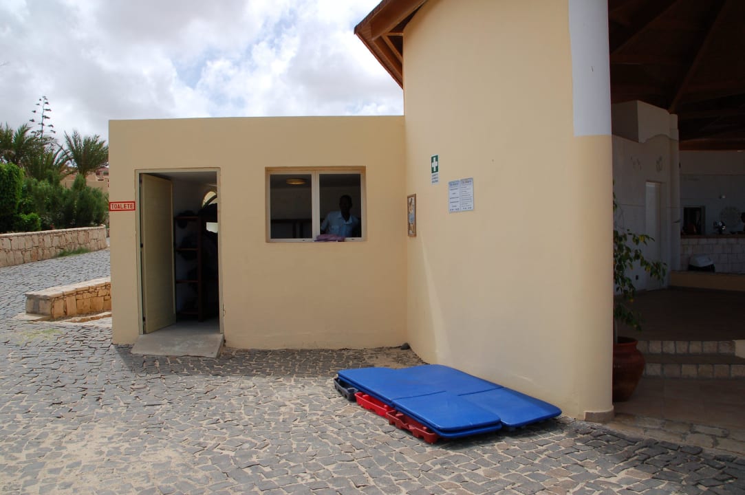 WC und Duschen am Strand Occidental Boa Vista Beach