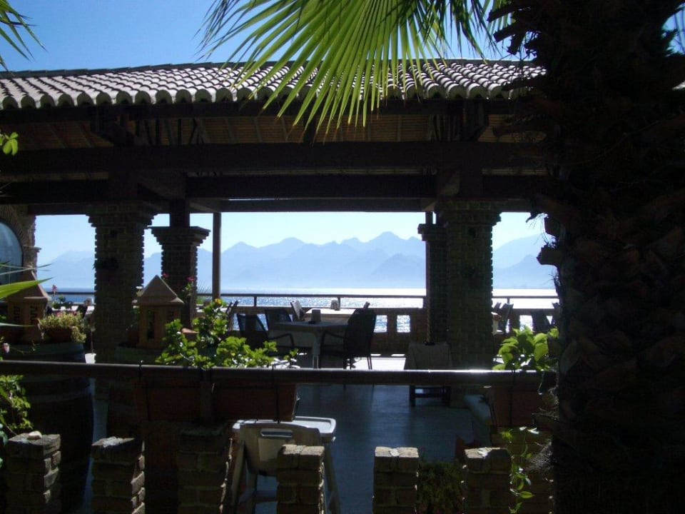 View from beach cafe Puding Marina Residence