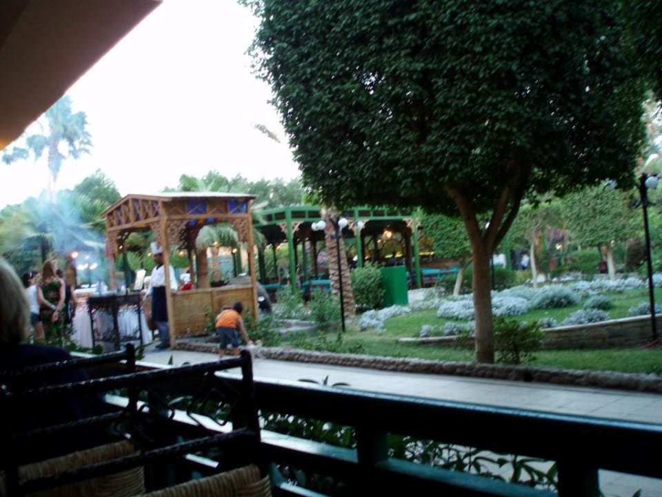 Ausblick von der Terrasse des "El Dawar" Giftun Azur Resort