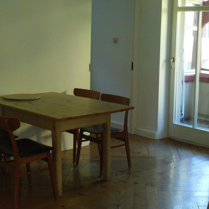 Essebereich mit Balkontür App. Hotel Katharinenhof