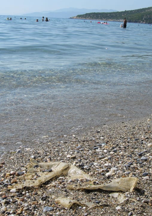 Strand wird so gut wie nie gereinigt Kustur Club Holiday Village