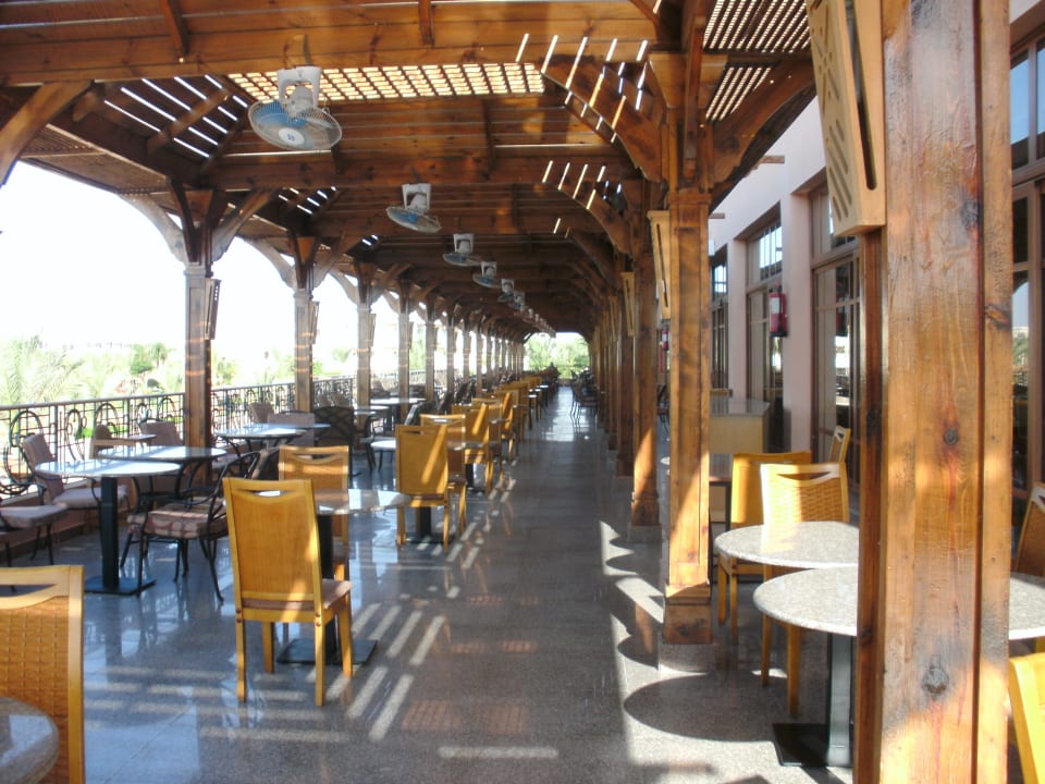 Terrasse der Restaurants Beach Albatros Resort