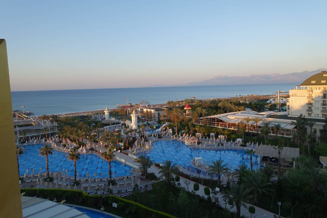 Blick aus unserem Zimmer Hotel Delphin Imperial